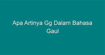 F4 Artinya Dalam Bahasa Gaul